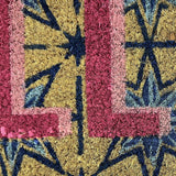 Mighty Mats hello tile cut pile doormat 40x60cm, imported from the UK