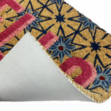 Mighty Mats hello tile cut pile doormat 40x60cm, imported from the UK