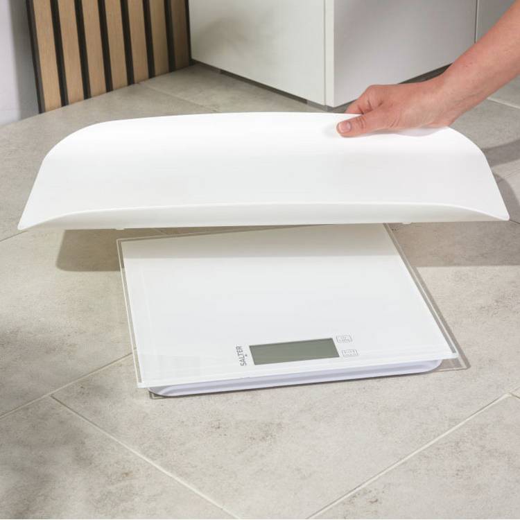 Salter 2-in-1 digital baby scale - British product