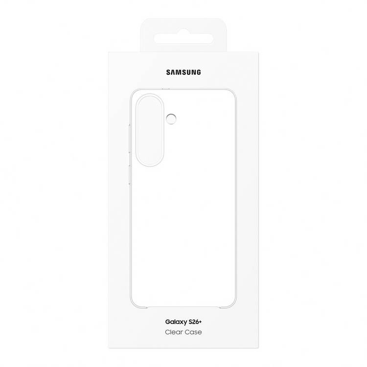 Samsung clear phone case for Galaxy S26+ - British product