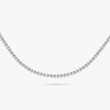 Revere sterling silver white tennis bracelet - British brand