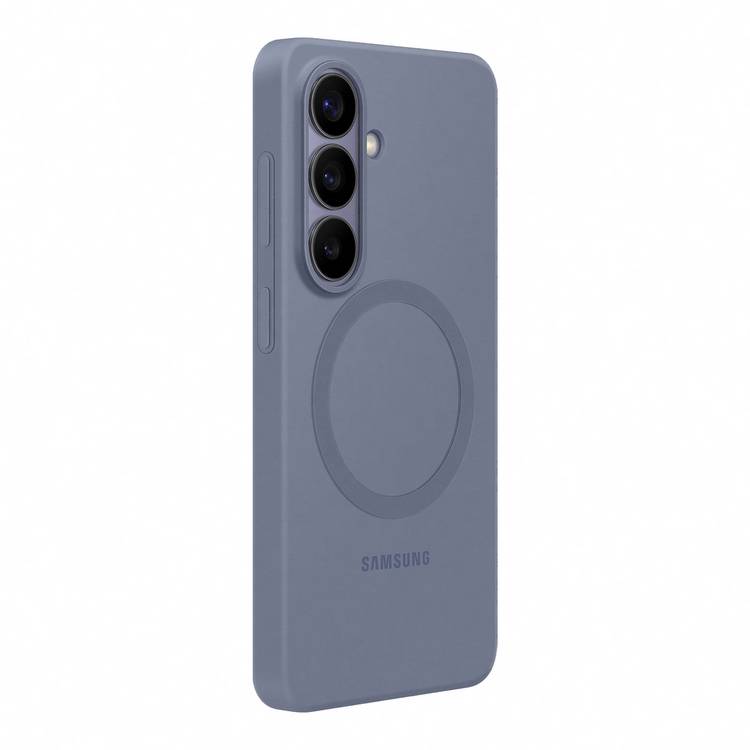 Samsung Galaxy S26 silicone magnetic case Blue Violet, UK version