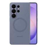 Samsung S26 Ultra silicone magnet case blue violet, imported from the UK