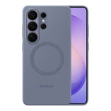 Samsung S26 Ultra silicone magnet case blue violet, imported from the UK