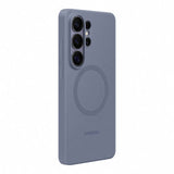 Samsung S26 Ultra silicone magnet case blue violet, imported from the UK