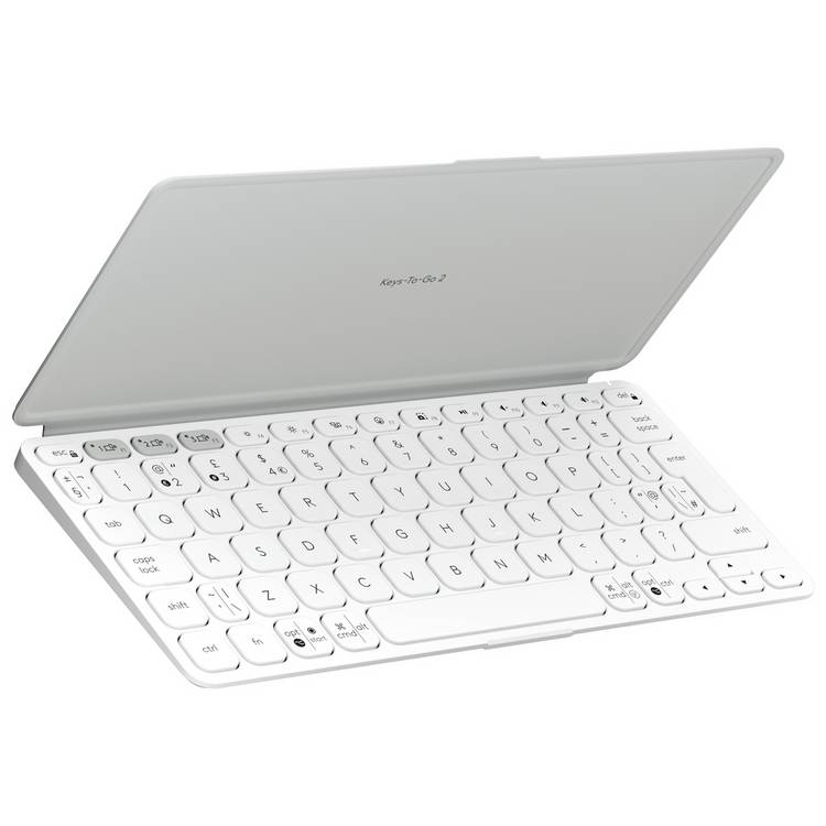 Logitech Keys-To-Go 2 wireless keyboard pale grey, imported from the UK