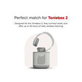 tonies grey Bluetooth headphones for Toniebox 2, imported from the UK