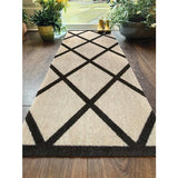 My Mat geometric short pile runner 50x150cm - British product