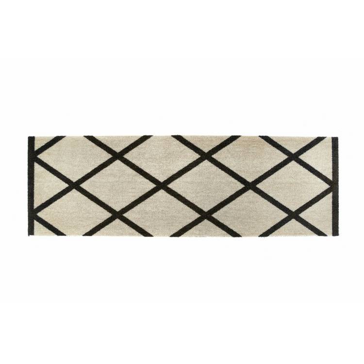 My Mat geometric short pile runner 50x150cm - British product