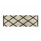 My Mat geometric short pile runner 50x150cm - British product