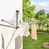 Argos Home 25m wall mounted outdoor airer, imported from the UK