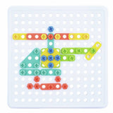Chad Valley Create & Screw mosaic building kit, imported from the UK