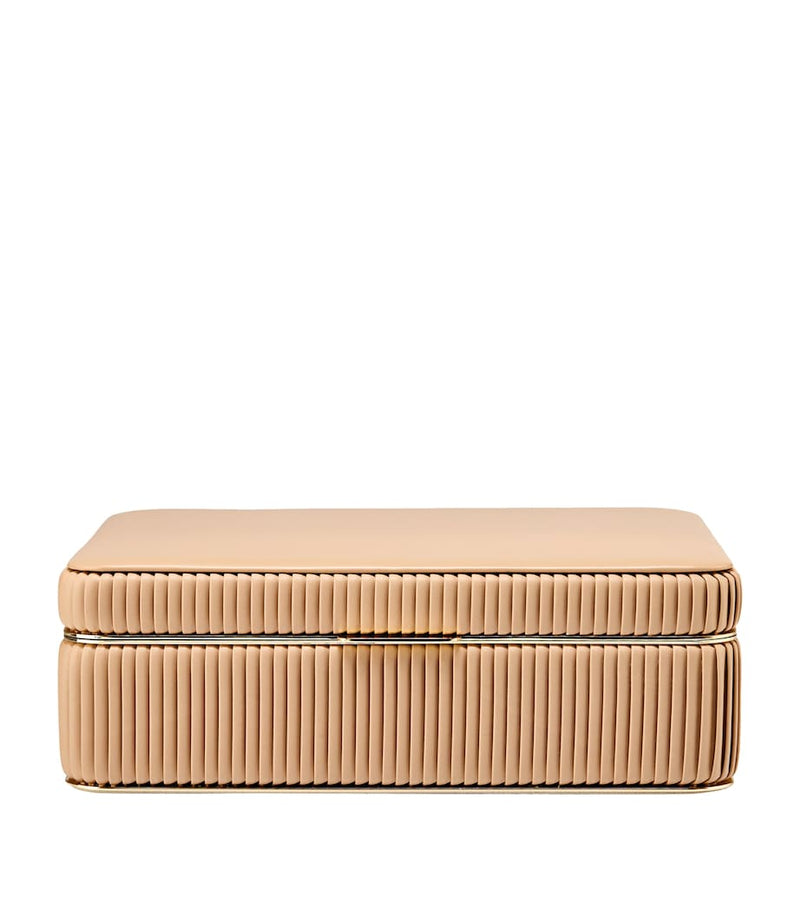 WOLF Medium Bella jewellery box (British brand)