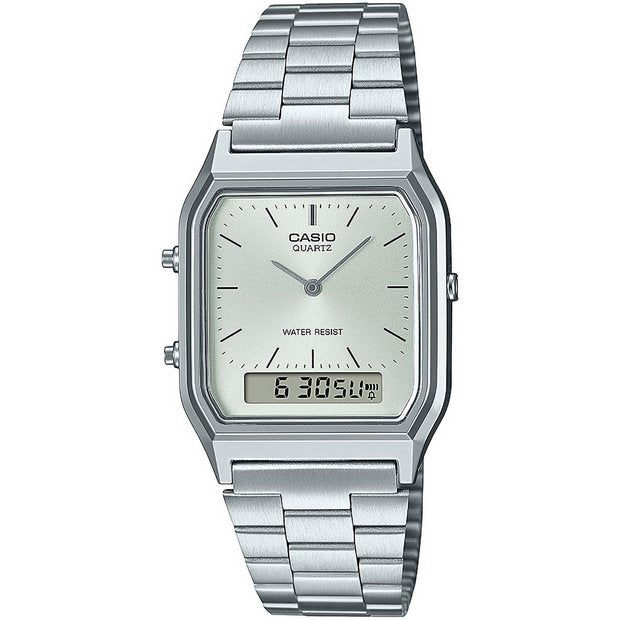 Casio Classic Dual Display Vintage Watch (British brand)