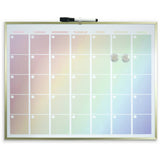 Cathedral Rainbow Magnetic Calendar Board 43x58cm, imported from the UK