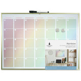 Cathedral Rainbow Magnetic Calendar Board 43x58cm, imported from the UK