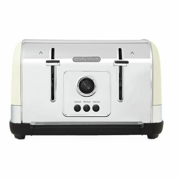 Morphy Richards Venture 4 slice toaster cream, UK version