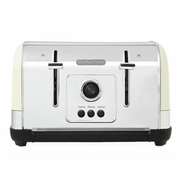 Morphy Richards Venture 4 slice toaster cream, UK version