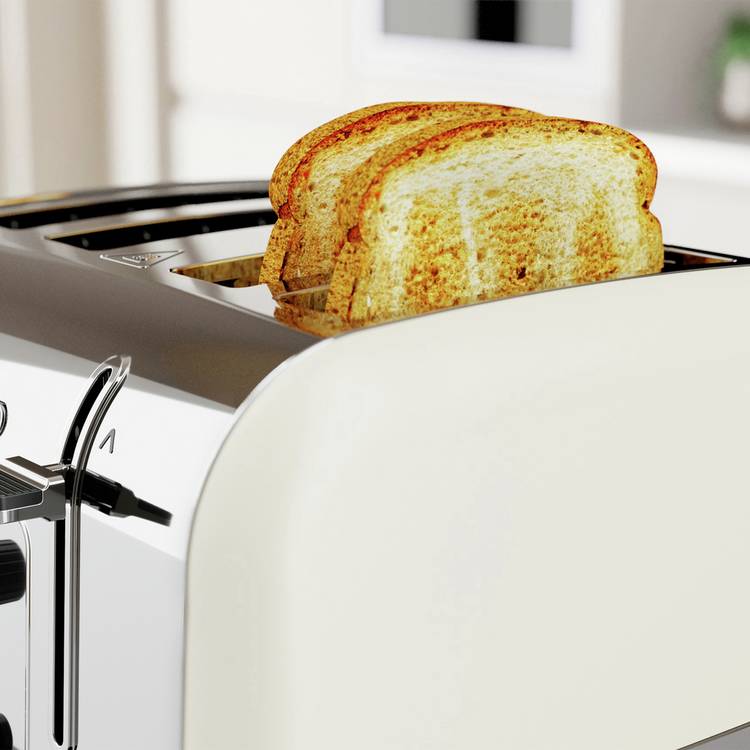 Morphy Richards Venture 4 slice toaster cream, UK version