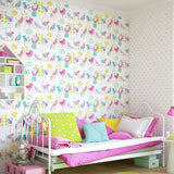 Argos Ohpopsi Feather Fandango Candy Apple Wallpaper Roll 50cm x 10m- Buy online at McGrocer