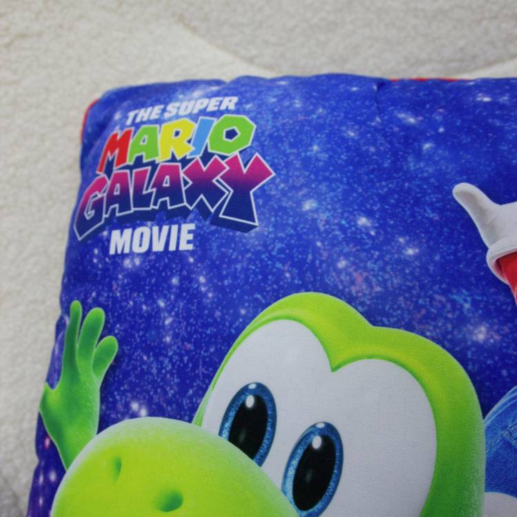 Nintendo Super Mario blue cushion 40x40cm, imported from the UK
