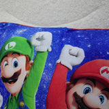 Nintendo Super Mario blue cushion 40x40cm, imported from the UK