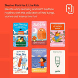 Yoto starter pack audio card collection for kids (British brand)