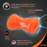 Bionic Bone medium dog toy orange - UK version