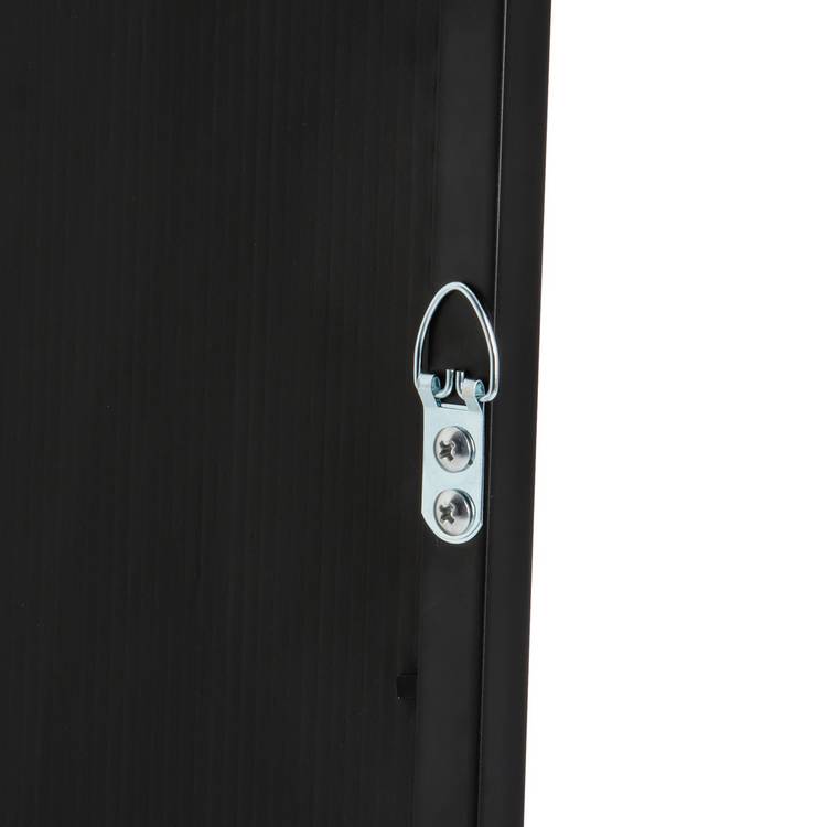 Home Essentials black full length wall mirror 120x30cm - British product