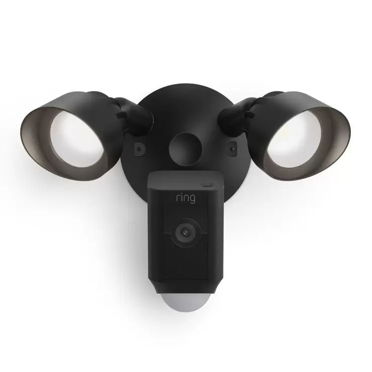 Ring Floodlight Cam Plus with Chime Pro security camera, imported from the UK