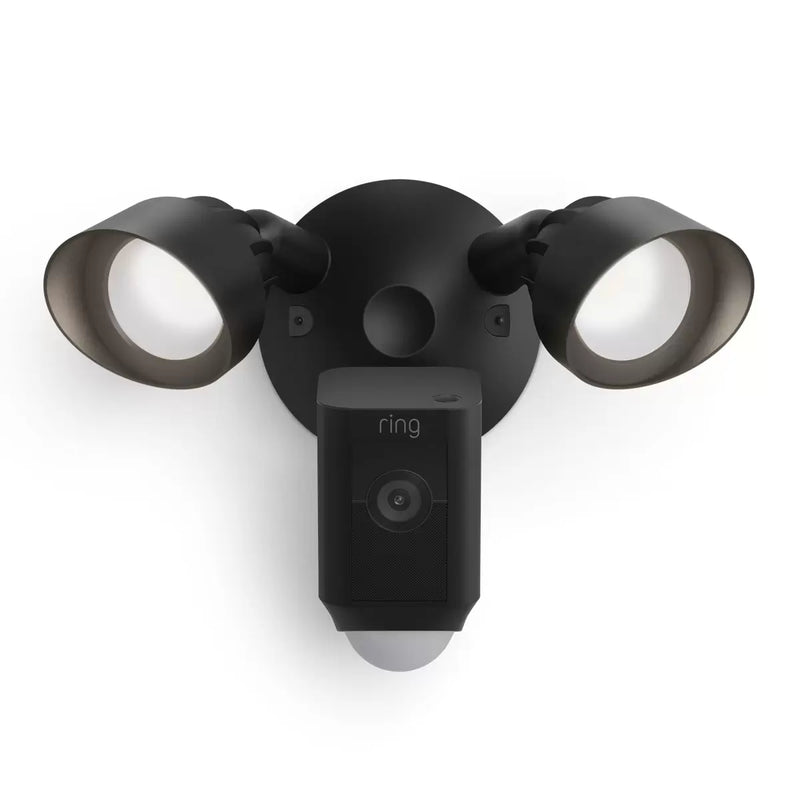 Ring Floodlight Cam Plus with Chime Pro security camera, imported from the UK