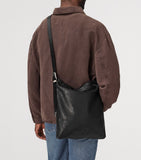 AllSaints Haven cross-body bag in buttery soft leather, UK version
