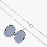 Revere cubic zirconia locket necklace 18 inch - British product