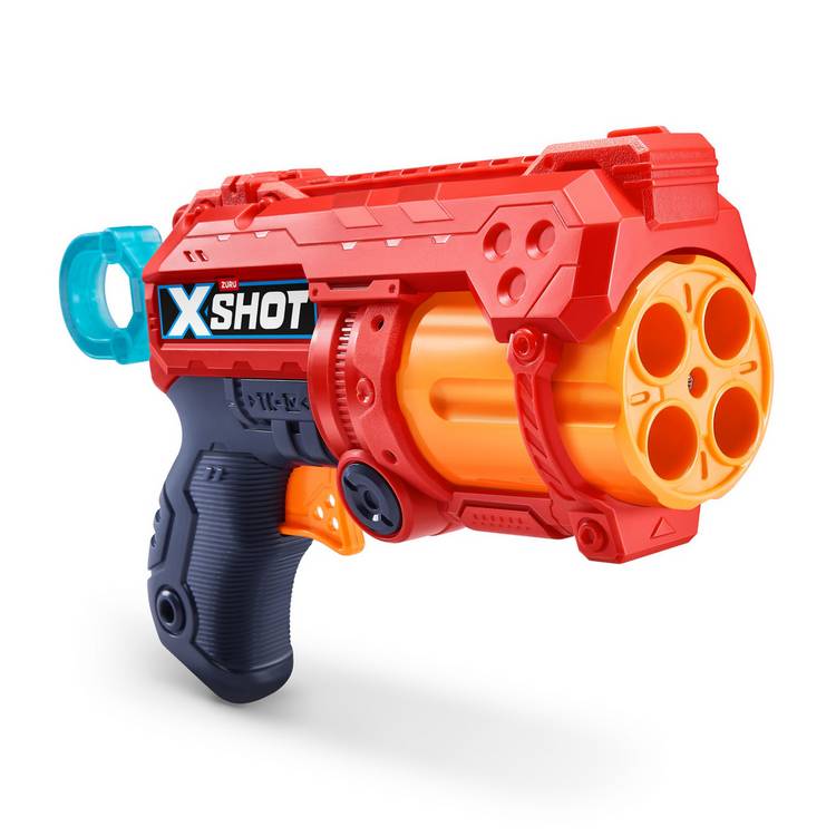 Zuru XSHOT Double Fury 4 blaster combo pack (British brand)