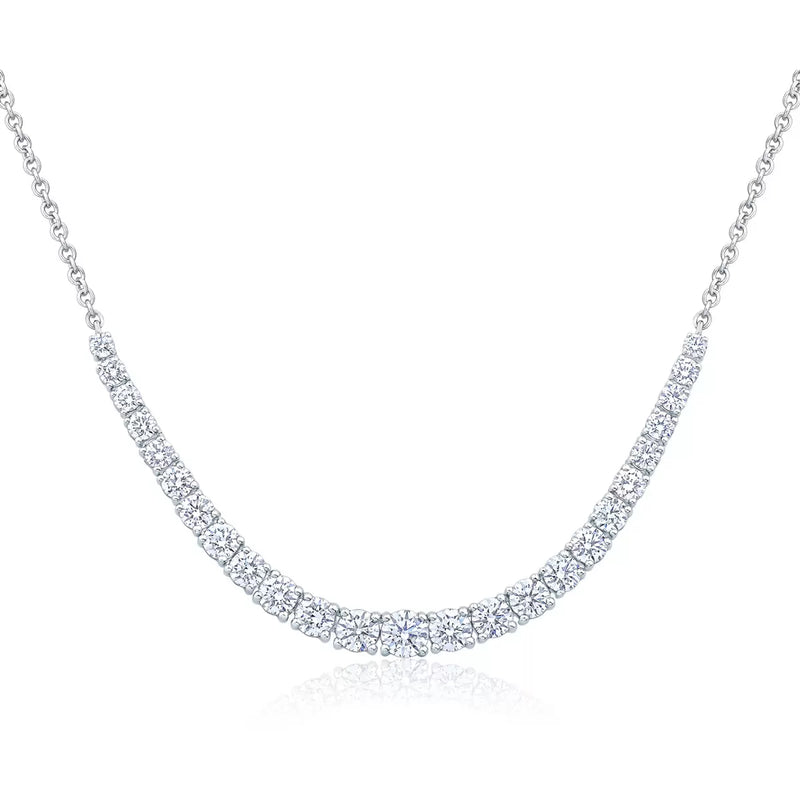 Costco diamond necklace 2.50ctw round brilliant cut white gold, UK version