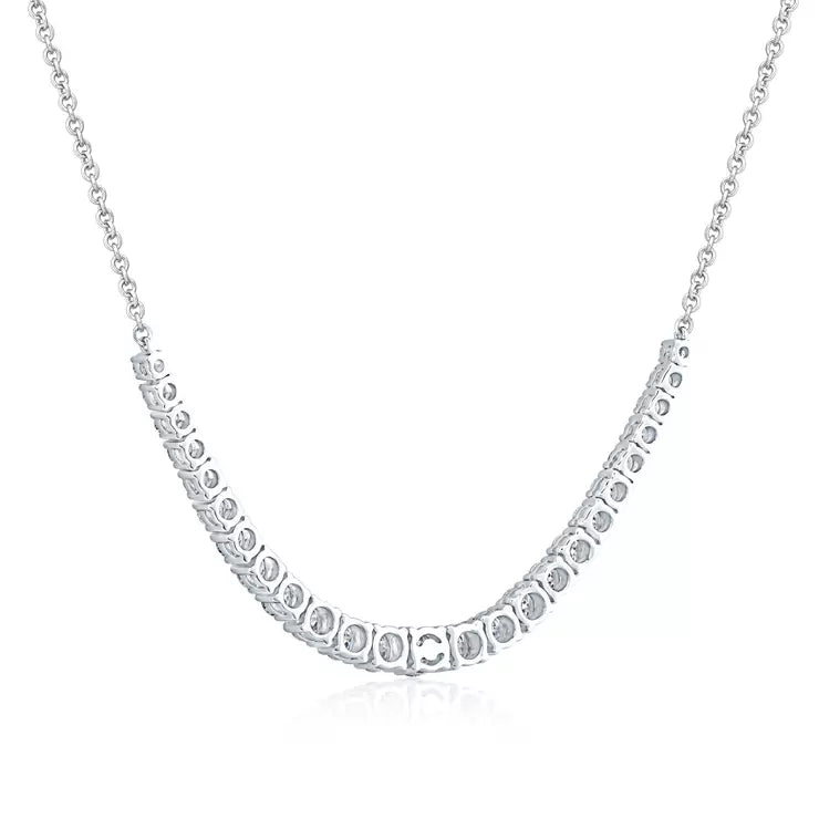 Costco diamond necklace 2.50ctw round brilliant cut white gold, UK version