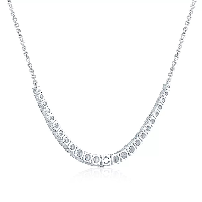 Costco diamond necklace 2.50ctw round brilliant cut white gold, UK version