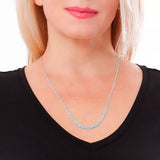 Costco diamond necklace 2.50ctw round brilliant cut white gold, UK version