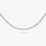 Revere 9ct gold plated silver tennis bracelet 20cm - British product