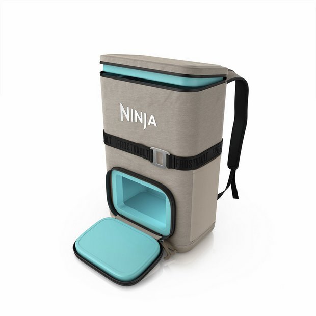 Ninja FrostVault Go soft cooler backpack 17L beige (British brand)