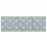 My Mat Harlequin Tile Blue runner 50x150cm, UK version