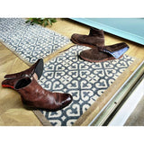 My Mat Harlequin Tile Blue runner 50x150cm, UK version
