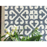 My Mat Harlequin Tile Blue runner 50x150cm, UK version