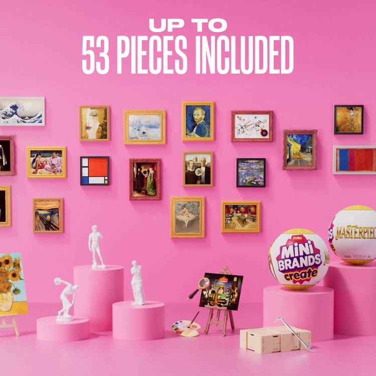 Zuru Mini Brands miniature artworks collectible set (British brand)