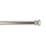 Argos Home curtain pole satin nickel extendable 120-210cm, UK version
