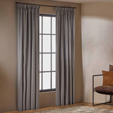 Argos Habitat With Linen Blackout Pencil Pleat Curtain Dove Grey 117x137cm- Buy online at McGrocer