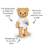 Baby Born Splish Splash Teddy wind-up swimming teddy, UK version