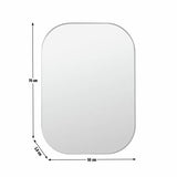 Argos Home gold wall mirror 50x70cm - British product