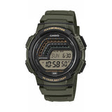 Argos Casio Men's Black Dial Green Strap Digital Watch- Buy online at McGrocer