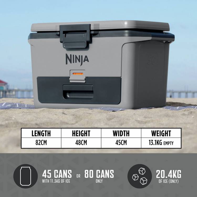 Ninja FrostVault hard cooler 50QT - British product